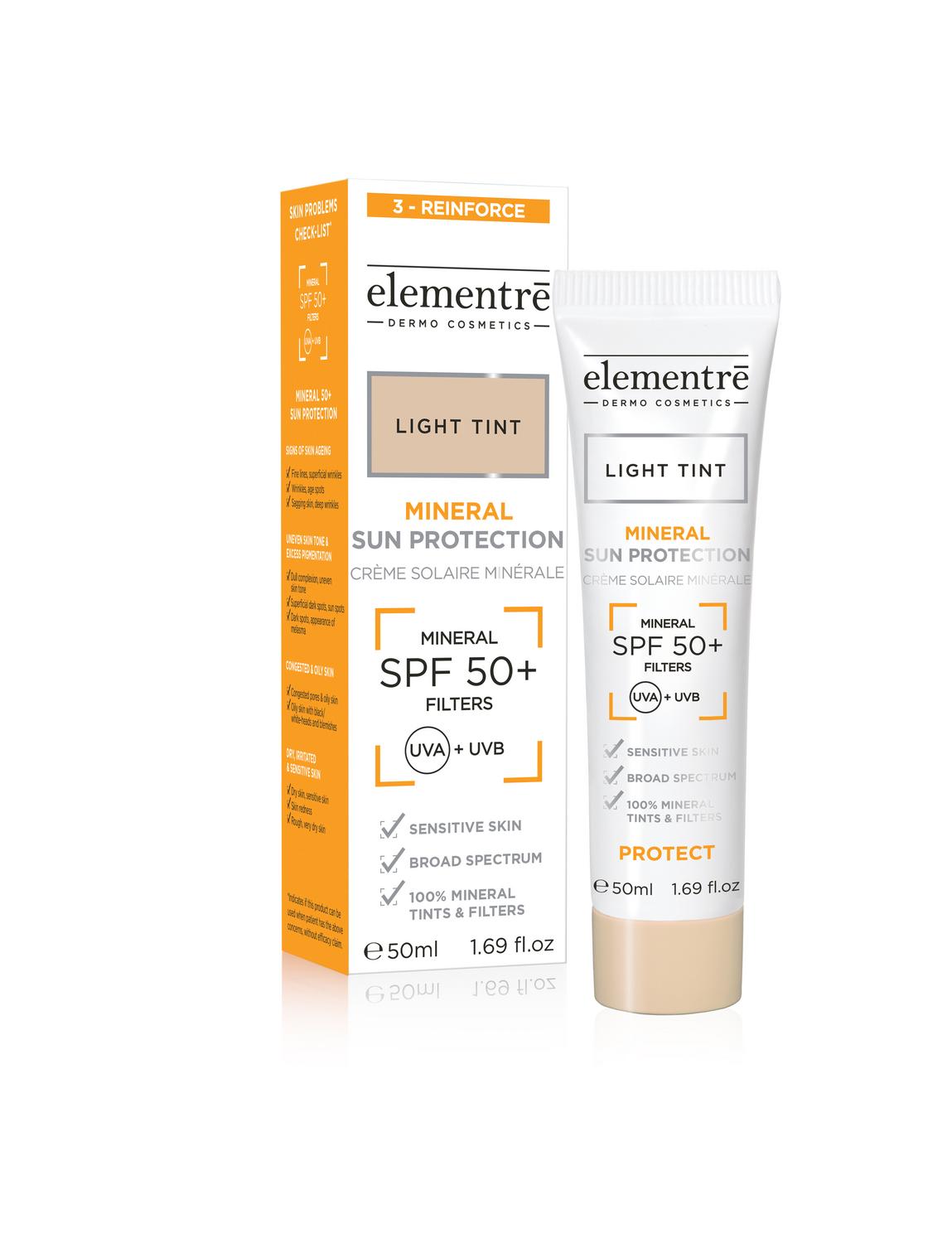 ELENNTRE SPF 50+ Mineral Sun Protection - Light Tint